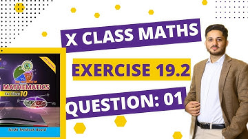 Exercise 19.2 Question 1 Complete | Class X Sindh Board | Determinants Of Matrix 2X2 | 3X3 Matrix.