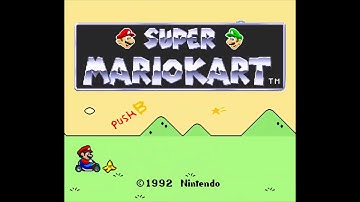 RetroVicios: Super Mario Kart - SNES intro HD