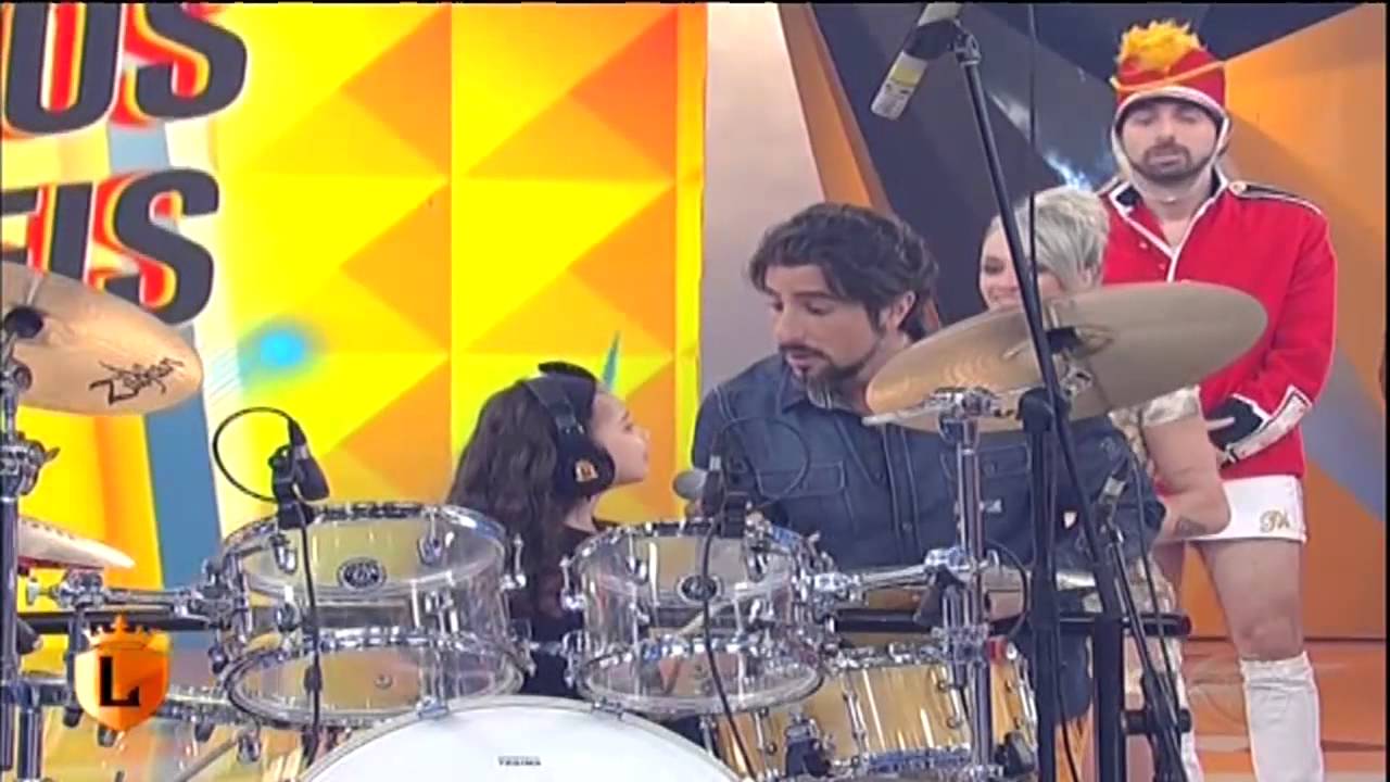 Eduarda Henklein (Duda) arrasando no programa Legendários dia 25/04/2015