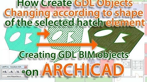 BIM objects in ARCHICAD - How to create objects that change in the shape of the selected hatch