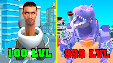 Mechangelion: Mechazilla BOSS vs Skibidi Toilet | New Space Planet & Enemies