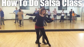 How to do Salsa Intermediate Pattern Tutorial - Adult Salsa Classes London