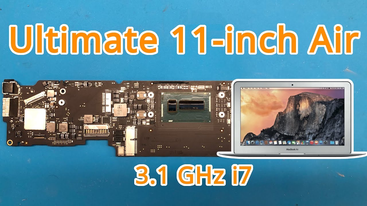 11-Inch MacBook Air Upgrade - YouTube