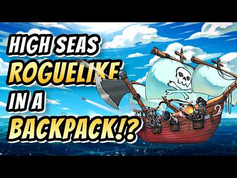 Backpack Hero Meets A High Seas Plundering Pirate Roguelike! | Roguebound Pirates