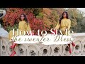 How to Style Sweater Dresses | 1 Sweater Dress 👗 10 Outfits