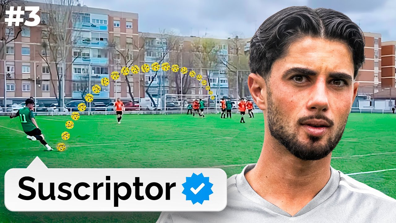 Este SUSCRIPTOR metió el MEJOR GOL que HE VISTO en YOUTUBE