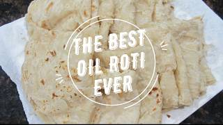 The Best Step-by-Step Guyanese Oil Roti Recipe || Paratha Roti- Episode 62