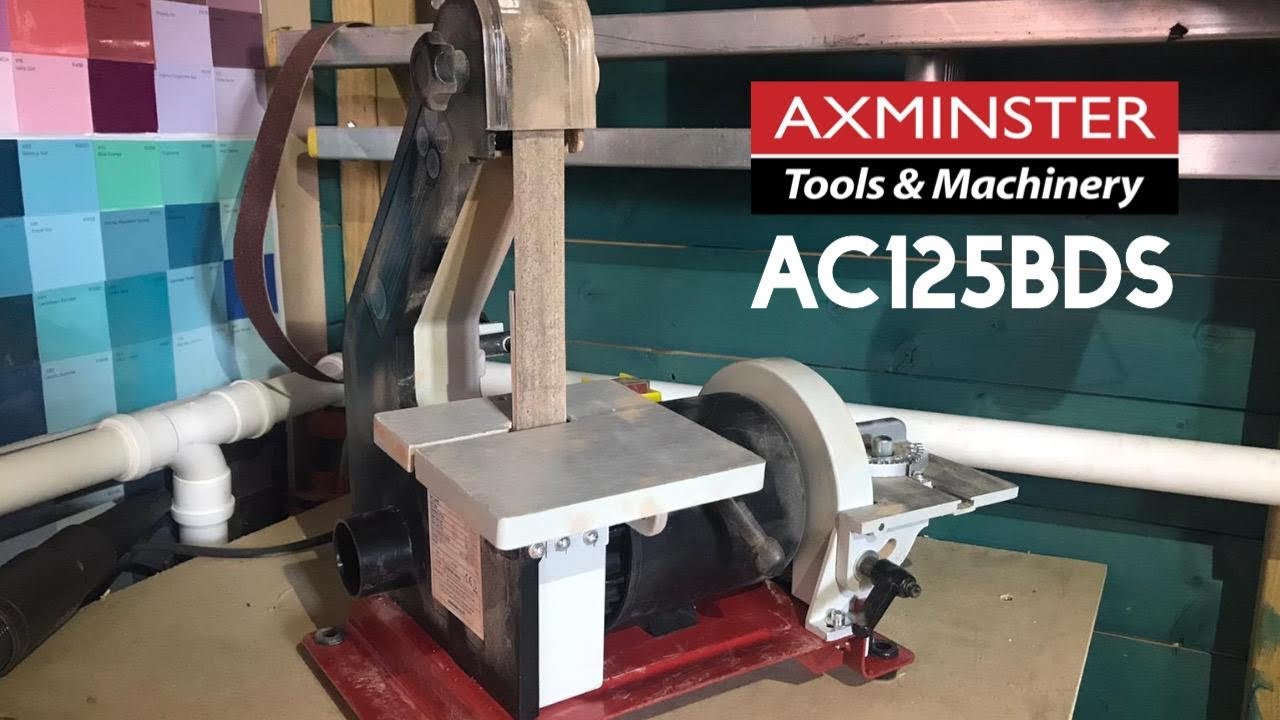 Unboxing | Axminster Sander AC125BDS 
