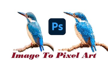 Convert Any Image To Pixel Art Using Photoshop