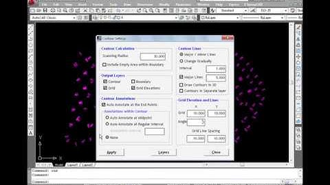 Contour - 08 Grid Elevations from Existing Contours
