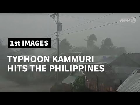 People take shelter as Typhoon Kammuri churns towards The Philippines | AFP