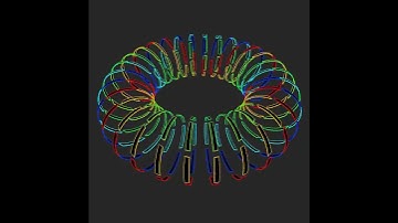 Color rings. #openframeworks #programming #creativecoding