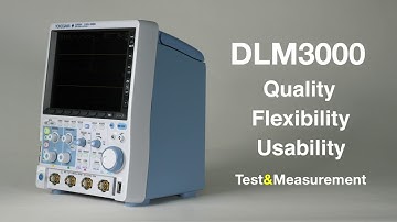Yokogawa DLM3000 with built-in Analysis