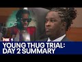 YSL RICO Trial Day 2: Lawyer calls Young Thug a &#39;studio gangster&#39; | FOX 5 News