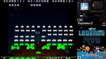 Space Invaders [Taito Legends] PS2 - 9,020