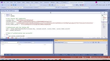 Scraping Twitter with Python