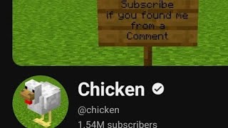 HE'S EVERYWHERE.. @chicken