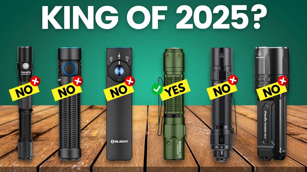 7 Best Tactical Flashlights 2025 YouTube