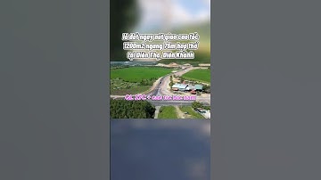 LÔ ĐẤT 2 MẶT TIỀN ĐƯỜNG NGAY BÊN NÚT GIAO CAO TỐC BẮC NAM VÀ QUỐC LỘ 27C TẠI DIÊN THỌ, DIÊN KHÁNH