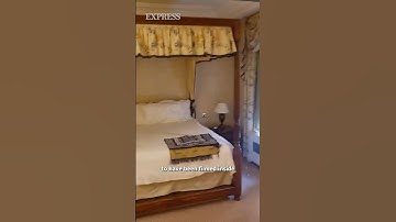 New footage shows migrant hotel with four-poster beds and games consoles