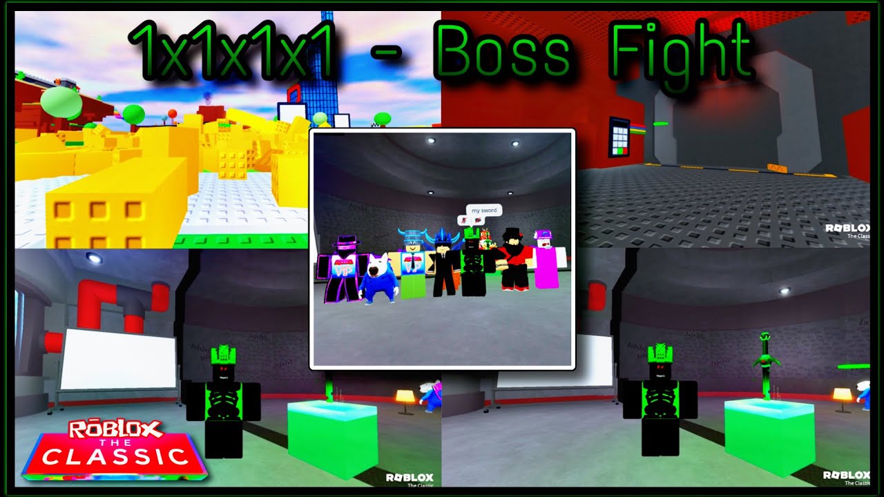 [EVENT] 1x1x1x1 Boss Fight - The Classic - YouTube