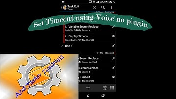 How to set screen timeout by VOICE using tasker and make app NO Autovoice 2017