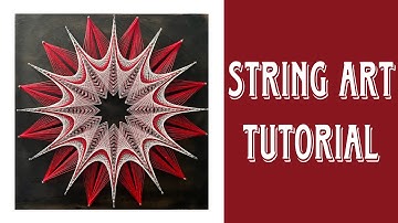 String art tutorial... pattern string art