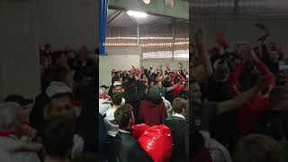 Joie des supporters apres le match sochaux nancy 1-03-2019 allez l asnl