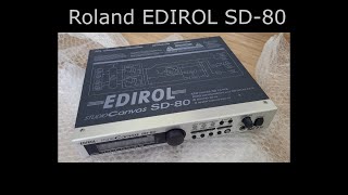 Touhou?]About EDIROL SD-80(+Some demo songs and Factory demos