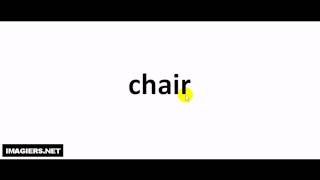 如何发音# chair