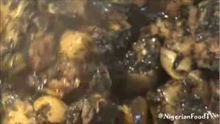How to Cook Afang Soup with dry afang leaves | Nigerian Food Recipes