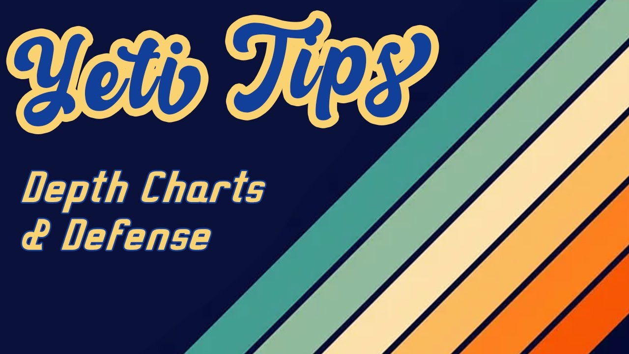 Strat Chat - Depth charts and defense. - YouTube