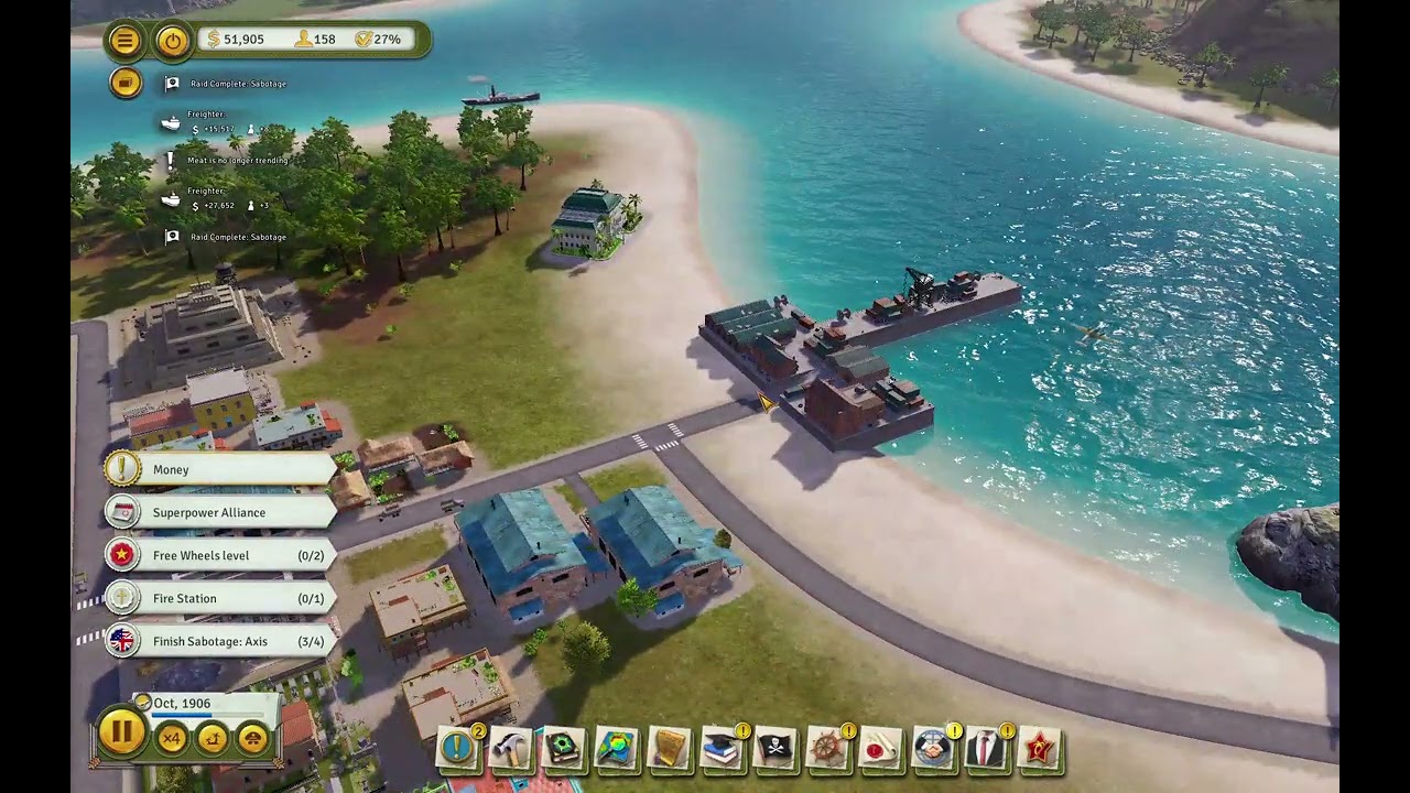 tropico 6 modern rush (1909 dec) part 2
