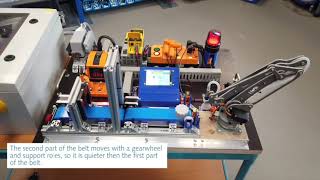 Conveyor belt with Sensors