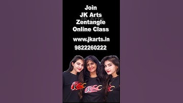 Zentangle Patterns 02 Paradox | #Shorts JK Arts  1764