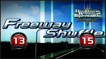 [PIU vs DDR] Freeway Shuffle S13, S15