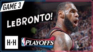 LeBron James EPIC Full Game 3 Highlights Cavs vs Raptors 2018 Playoffs ECSF - 38 Pts, GAME-WINNER!