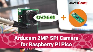 Arducam 2MP (OV2640) SPI Camera Module for RPi Pico, Arduino UNO, Mega2560 Board