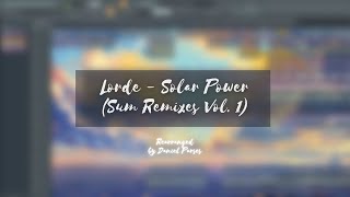 Lorde  Solar Power orchestrapop Version sum Remixes Vol 1 