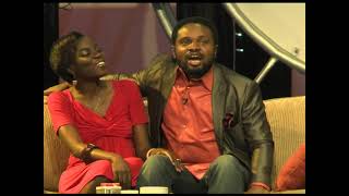 Cobhams Asuquo & His Beautiful Wife Chat with the King of Talk (Hilarious Interview)