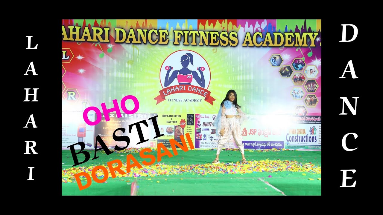 Oho basti dorasani dance video song  singer smitha album song  lahari dance fitness