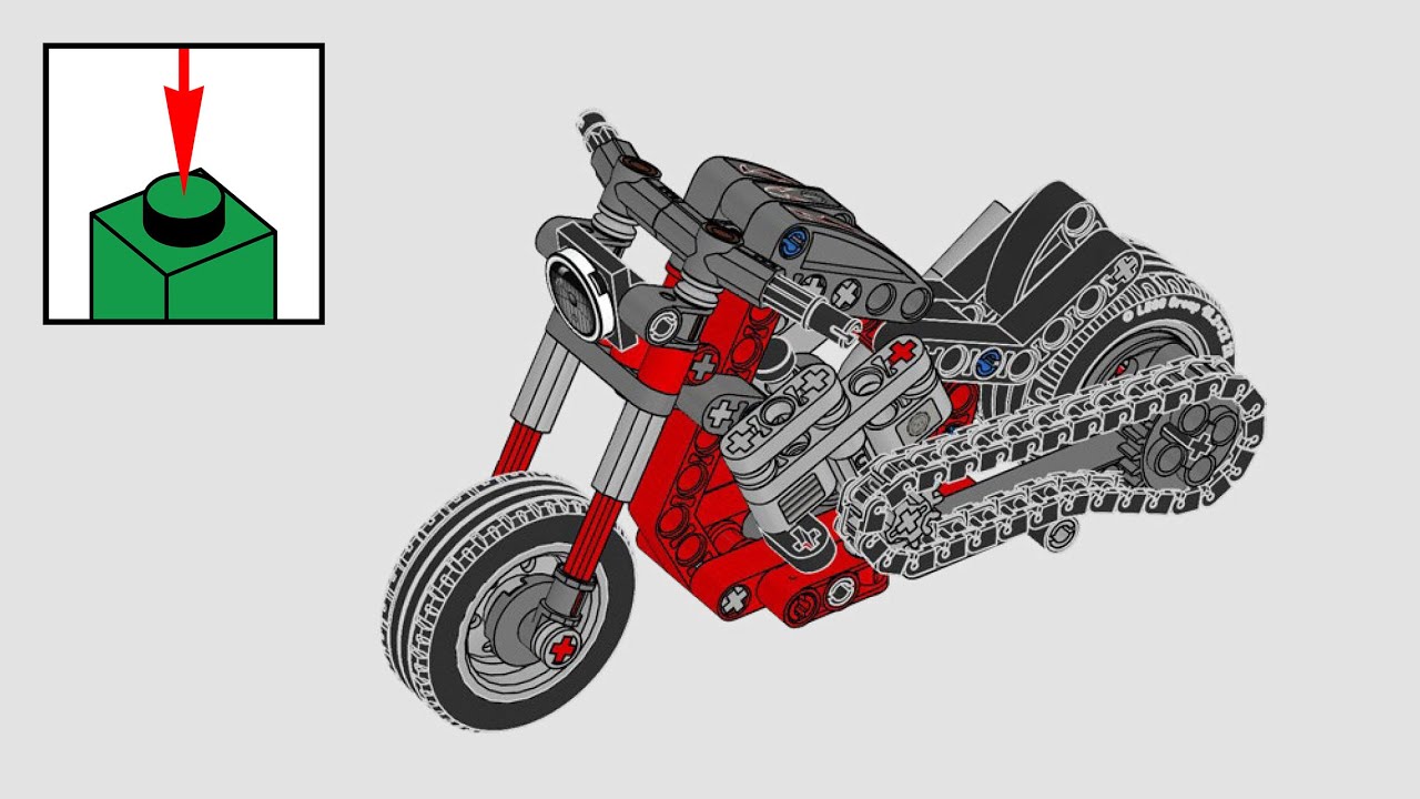 LEGO Technic 42132 Motorcycle