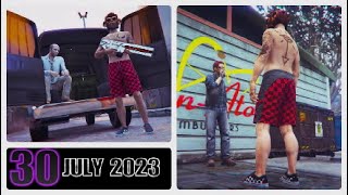 GTA Gun Van and Street Dealers locations today 30th July 2023 - (no RAILGUN this week.)