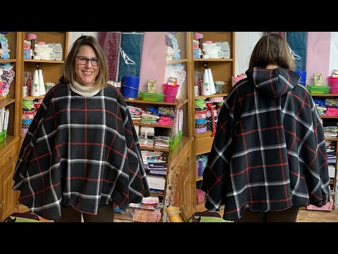 Video: How To Sew A Poncho