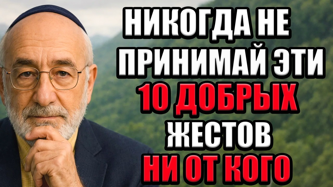 Эти 9 Ловушек преподносят под видом Доброты - Это должен знать каждый! Еврейская мудрость