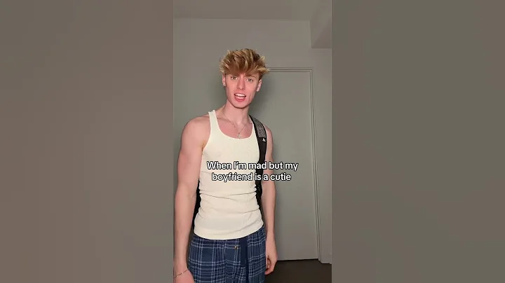 I can’t stay mad at my boyfriend for long #couple #relatable #relationship #gay #shorts