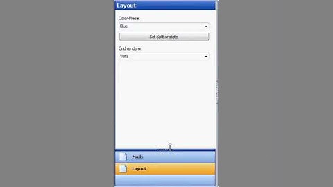 WinForms Outlook-like .NET-Control