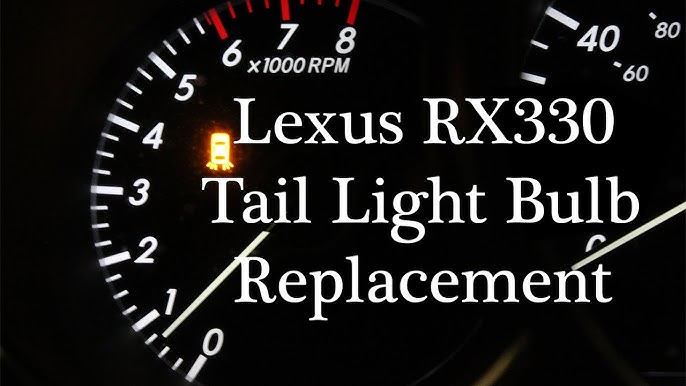 Oil Change Light On A 2005 Lexus Rx330