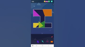 How To Solve Smart Puzzles Tangram Very Hard Level 5-5 Walk Through Solution Walkthrough Pixign