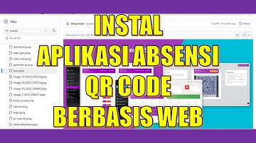 Cara Instal Aplikasi Absensi QR Code ikhsan3adi